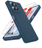 LeYi for Samsung Galaxy A17 5G Phone Case: Samsung A17 5G Case with 2Pcs Tempered Glass Screen Protector, Slim Soft Full-Body Shockproof Protective Case for Galaxy A17