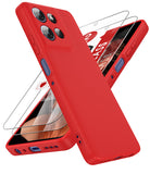 LeYi for Samsung Galaxy A17 5G Phone Case: Samsung A17 5G Case with 2Pcs Tempered Glass Screen Protector, Slim Soft Full-Body Shockproof Protective Case for Galaxy A17