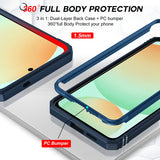 LeYi for Samsung Galaxy S25-FE Case: 2 Packs Screen Protector, Samsung Galaxy S25 FE Phone Case Camera Cover, Military-Grade S25FE Protection