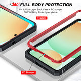 LeYi for Samsung Galaxy S25-FE Case: 2 Packs Screen Protector, Samsung Galaxy S25 FE Phone Case Camera Cover, Military-Grade S25FE Protection