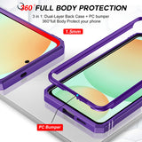 LeYi for Samsung Galaxy S25-FE Case: 2 Packs Screen Protector, Samsung Galaxy S25 FE Phone Case Camera Cover, Military-Grade S25FE Protection