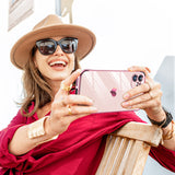 LeYi for iPhone-11 Phone Case: 2 Pack Screen Protector, Wireless Charging, Full Camera Lens Protection, Love Heart Plating Women Cute Luxury Shockproof Cover