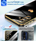 LeYi for Samsung Galaxy A17 5G Case with Full Camera Lens Protection,Love Heart Plating Girly Women Cute Luxury Soft TPU Shockproof Case