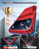 LeYi for iPhone 17 Pro Max Cases Clear Wallet Credit Card Holder Cover Women i Phone 17pro Promax Funda para iPhone17 Maxcase Military Grade Drop Proof Men Hard Estuche iohone 17promax