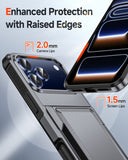 LeYi for iPhone 17 Pro Max Cases Clear Wallet Credit Card Holder Cover Women i Phone 17pro Promax Funda para iPhone17 Maxcase Military Grade Drop Proof Men Hard Estuche iohone 17promax