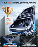 LeYi for iPhone 17 Pro Max Cases Clear Wallet Credit Card Holder Cover Women i Phone 17pro Promax Funda para iPhone17 Maxcase Military Grade Drop Proof Men Hard Estuche iohone 17promax