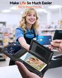 LeYi for iPhone 17 Pro Max Cases Clear Wallet Credit Card Holder Cover Women i Phone 17pro Promax Funda para iPhone17 Maxcase Military Grade Drop Proof Men Hard Estuche iohone 17promax