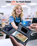 LeYi for iPhone 17 Pro Max Cases Clear Wallet Credit Card Holder Cover Women i Phone 17pro Promax Funda para iPhone17 Maxcase Military Grade Drop Proof Men Hard Estuche iohone 17promax