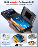 LeYi for iPhone 17 Pro Max Cases Clear Wallet Credit Card Holder Cover Women i Phone 17pro Promax Funda para iPhone17 Maxcase Military Grade Drop Proof Men Hard Estuche iohone 17promax