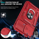 LeYi iPhone SE 3rd/ 2nd Generation Case: 7/8/ SE 2022 2020 Phone Cover with Slide Camera Cover+ 2pcs Tempered Glass Screen Protector, Full Body Case with Kickstand for SE