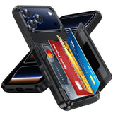 LeYi for iPhone 17 Pro Max Cases Clear Wallet Credit Card Holder Cover Women i Phone 17pro Promax Funda para iPhone17 Maxcase Military Grade Drop Proof Men Hard Estuche iohone 17promax