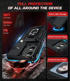 LeYi for Motorola Moto G 5G 2024 Case: with Slide Camera Cover and Screen Protector, Heavy Duty Shockproof Rugged Cell Phone Cover with Magnetic Ring Kickstand Funda para Moto G 2024 Case