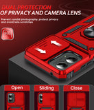 LeYi for Motorola Moto G 5G 2024 Case: with Slide Camera Cover and Screen Protector, Heavy Duty Shockproof Rugged Cell Phone Cover with Magnetic Ring Kickstand Funda para Moto G 2024 Case