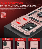 LeYi for Motorola Moto G 5G 2024 Case: with Slide Camera Cover and Screen Protector, Heavy Duty Shockproof Rugged Cell Phone Cover with Magnetic Ring Kickstand Funda para Moto G 2024 Case