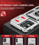 LeYi for Motorola Moto G 5G 2024 Case: with Slide Camera Cover and Screen Protector, Heavy Duty Shockproof Rugged Cell Phone Cover with Magnetic Ring Kickstand Funda para Moto G 2024 Case