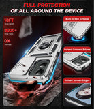 LeYi for Motorola Moto G 5G 2024 Case: with Slide Camera Cover and Screen Protector, Heavy Duty Shockproof Rugged Cell Phone Cover with Magnetic Ring Kickstand Funda para Moto G 2024 Case