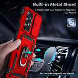 LeYi for Samsung Galaxy A53-5G Phone Case: Samsung A53 Phone Case with Slide Camera Cover + Screen Protector, Military-Grade Heavy Duty Cell Android Cover Magnetic Ring Holder Stand para A 53