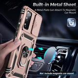 LeYi for Samsung Galaxy S20-FE Case:NOT Fit S20, Galaxy S20 FE 5G Case with Camera Cover+Glass Screen Protector, Heavy Duty Rugged Cell Android Cover Funda para Ring Stand S20FE Phone