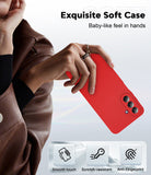 LeYi for Samsung Galaxy A17 5G Phone Case: Samsung A17 5G Case with 2Pcs Tempered Glass Screen Protector, Slim Soft Full-Body Shockproof Protective Case for Galaxy A17