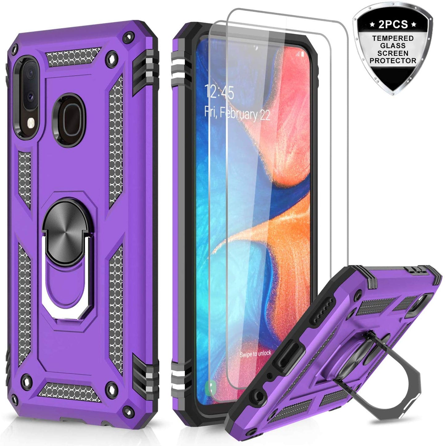 #color_GalaxyA20A30Cases Purple