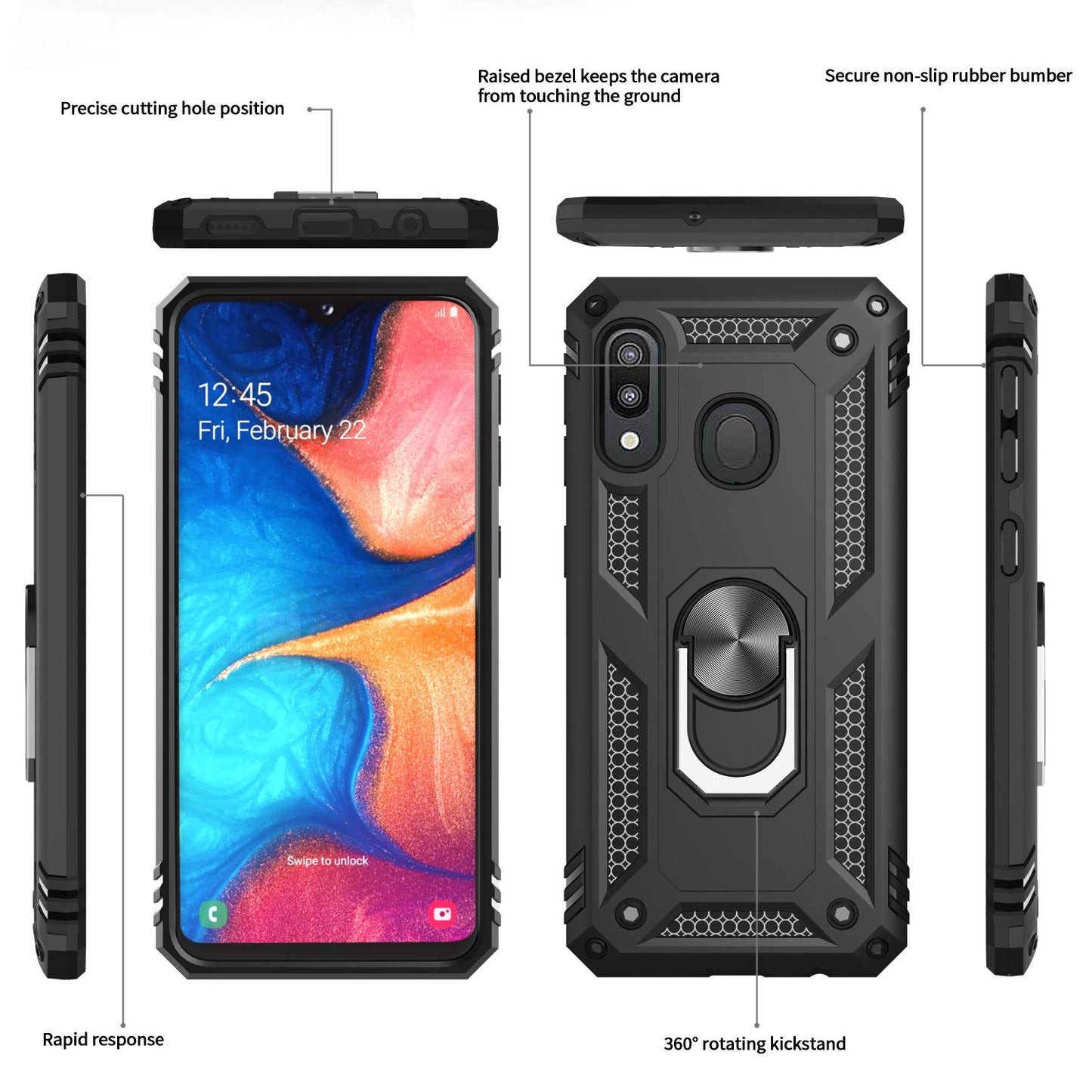 #color_SamsungGalaxyM20Case Black