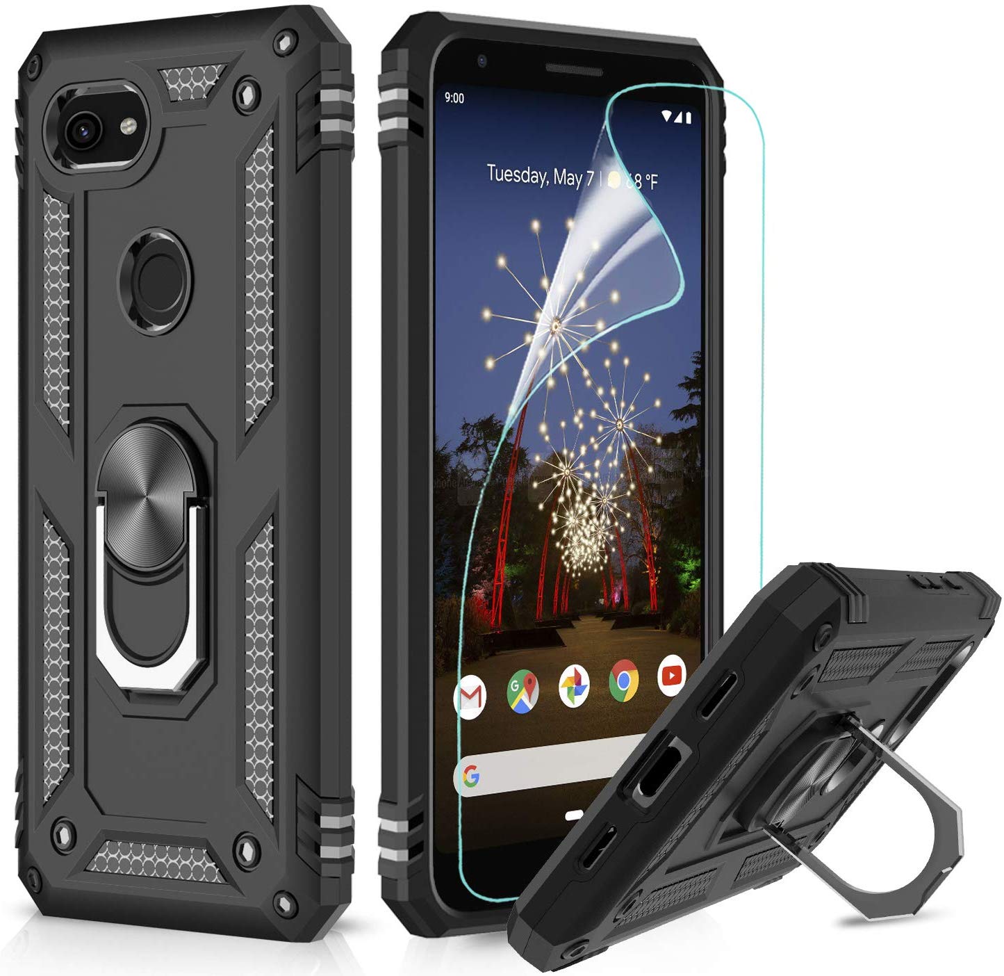 #color_GooglePixel3a Black