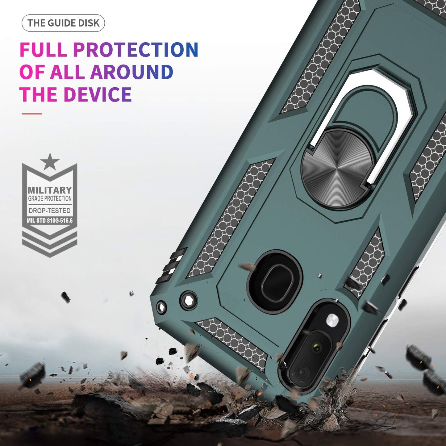 #color_GalaxyA20A30Cases Green
