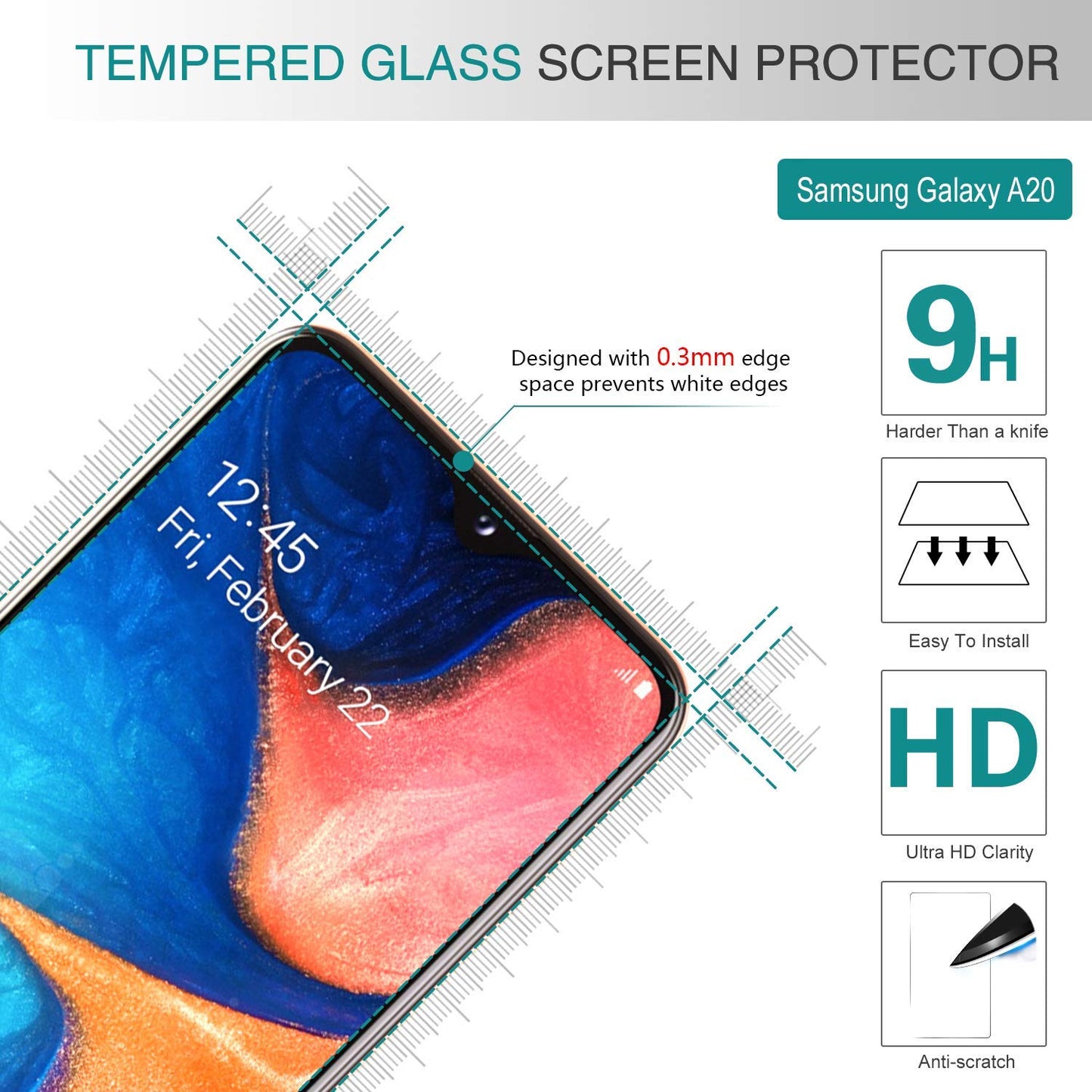 #color_GalaxyA20A30Cases Black