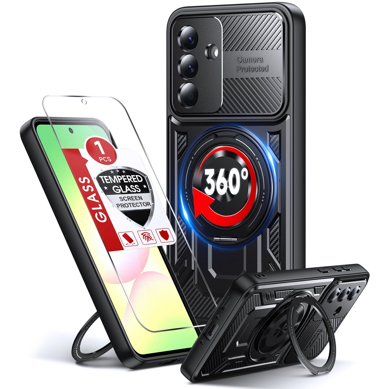 Magnetic+360° Ring Stand