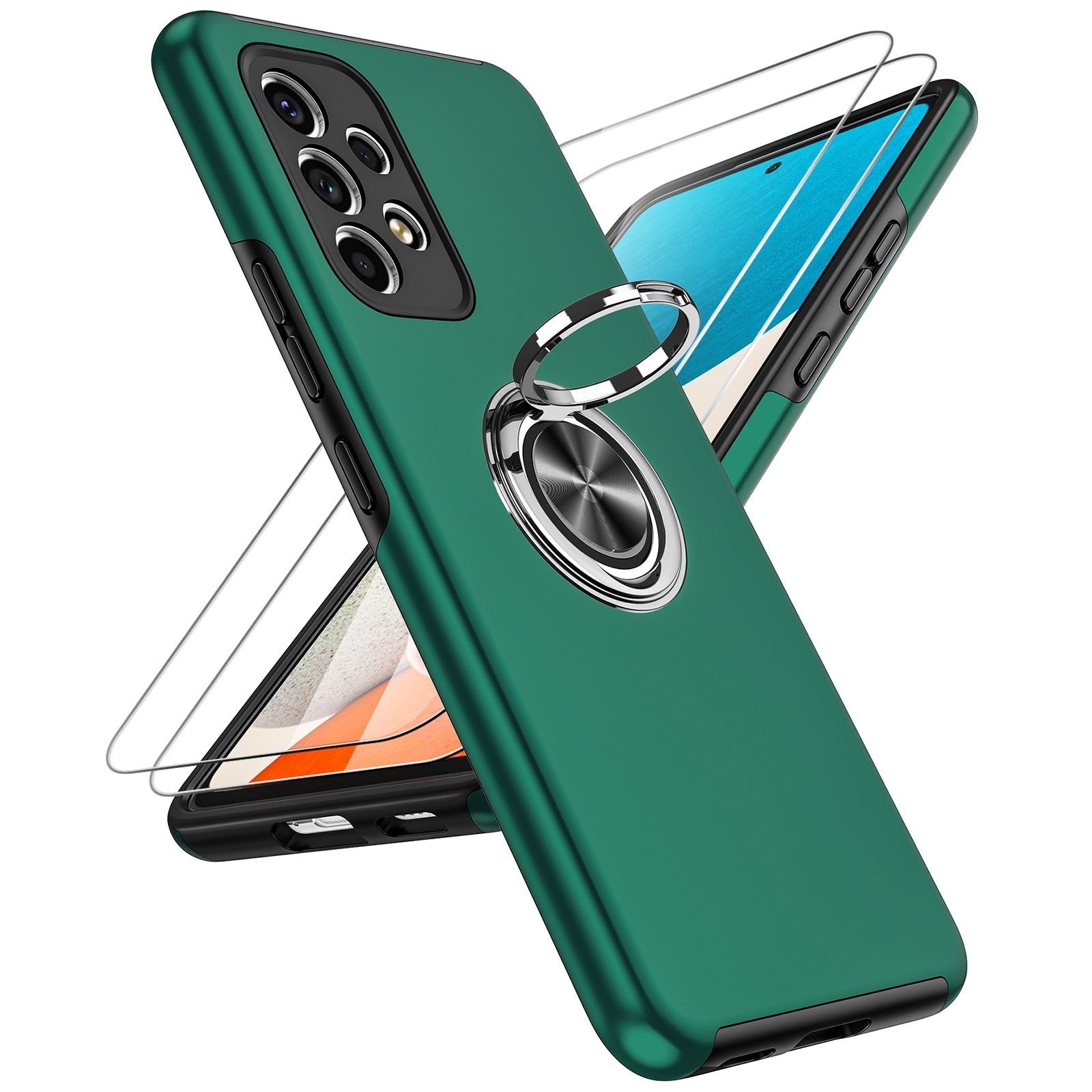 Slim and 360° Invisible Stand