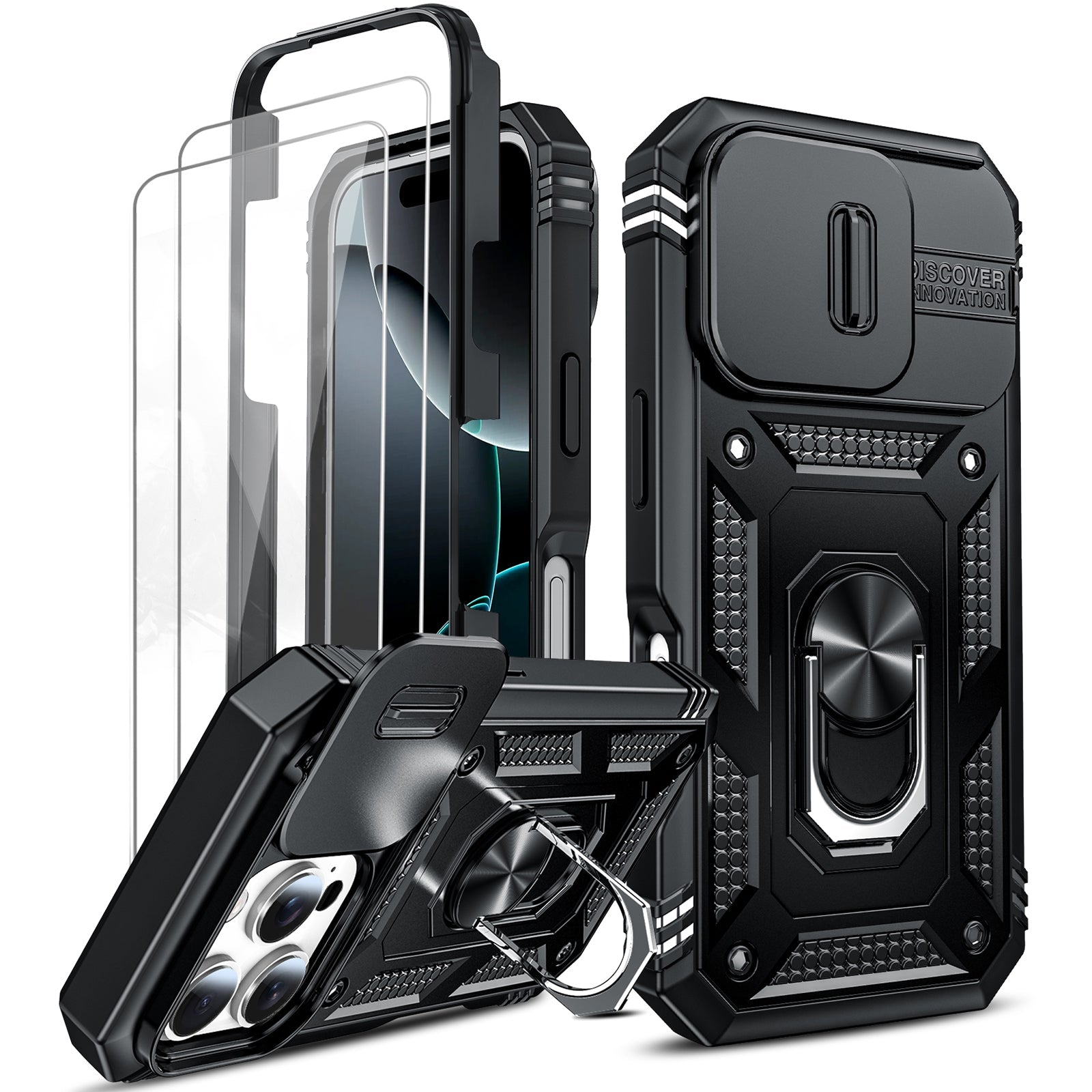 Full Body+Stand+Lens Cover