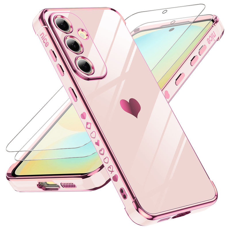 Pastel Pink Heart Design