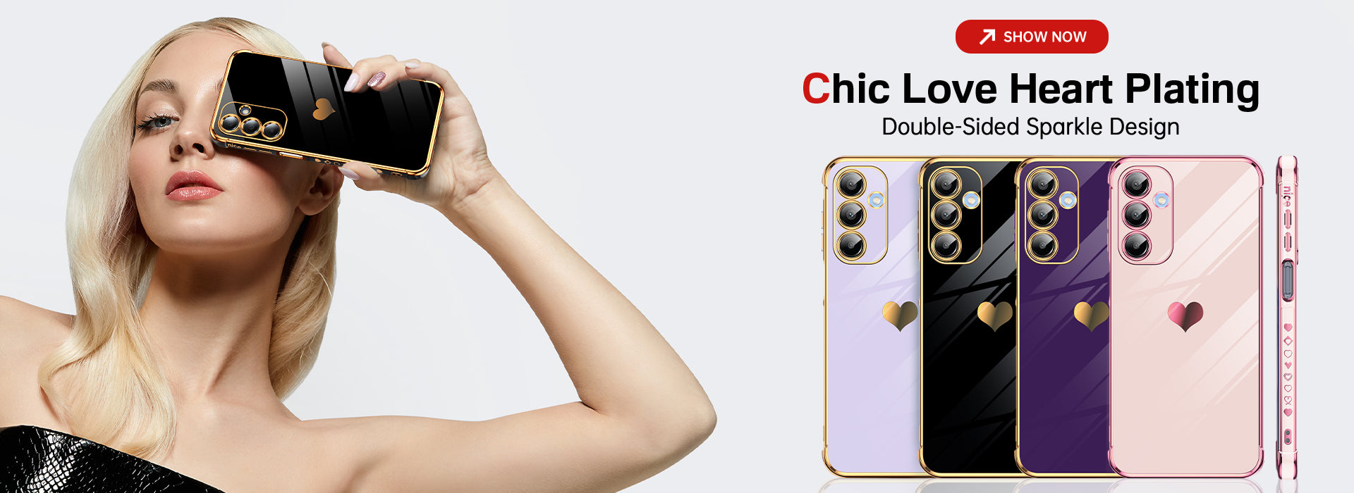 Pastel Pink Heart Design