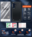 LeYi for Galaxy A54-5G Phone Case: Samsung A54 Case with Screen Protector, Dual Layer Hard PC Back & Soft Bumper Shockproof Mobile Android Cell A54 Samsung Phone Case Cover Funda para A 54