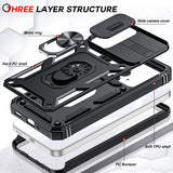 LeYi for Galaxy A16/A17-5G Phone Case: Galaxy A16/A17 5G Screen Protector [2 Packs] with Camera Cover, Military-Grade Heavy Duty Protection Cell Android Basic Funda para Samsung Galaxy A 17 5G Phone