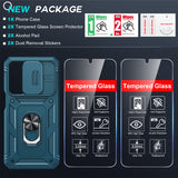 LeYi for Galaxy A16/A17-5G Phone Case: Galaxy A16/A17 5G Screen Protector [2 Packs] with Camera Cover, Military-Grade Heavy Duty Protection Cell Android Basic Funda para Samsung Galaxy A 17 5G Phone