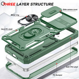 LeYi for Galaxy A16/A17-5G Phone Case: Galaxy A16/A17 5G Screen Protector [2 Packs] with Camera Cover, Military-Grade Heavy Duty Protection Cell Android Basic Funda para Samsung Galaxy A 17 5G Phone