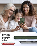 LeYi for Samsung Galaxy S21-FE Case: Compatible with Mag-Safe with Screen Protector, Military-Grade Matte Translucent Soft-Touch Skin Funda para S21FE S 21 FE