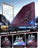 LeYi for Samsung Galaxy S21-FE Case: Compatible with Mag-Safe with Screen Protector, Military-Grade Matte Translucent Soft-Touch Skin Funda para S21FE S 21 FE