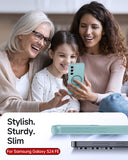 LeYi for Samsung Galaxy S24-FE Case: Compatible with Mag-Safe with Screen Protector, Military-Grade Matte Translucent Soft-Touch Skin Funda para S24FE S 24 FE