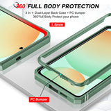 LeYi for Samsung Galaxy S25-FE Case: 2 Packs Screen Protector, Samsung Galaxy S25 FE Phone Case Camera Cover, Military-Grade S25FE Protection