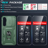 LeYi for Samsung Galaxy S25-FE Case: 2 Packs Screen Protector, Samsung Galaxy S25 FE Phone Case Camera Cover, Military-Grade S25FE Protection