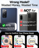 LeYi for Samsung Galaxy S20-FE Case: Compatible with Mag-Safe with Screen Protector, Military-Grade Matte Translucent Soft-Touch Skin Funda para S20FE S 20 FE