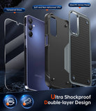 LeYi for Samsung Galaxy A15-5G Case: Galaxy A15 5G Phone Case with Screen Protector, Dual Layer Protective Hard PC Back & Soft Bumper Resilient Shock Absorb Case Cover Samsung A15 5G