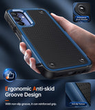 LeYi for Samsung Galaxy A15-5G Case: Galaxy A15 5G Phone Case with Screen Protector, Dual Layer Protective Hard PC Back & Soft Bumper Resilient Shock Absorb Case Cover Samsung A15 5G