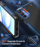 LeYi for Samsung Galaxy A15-5G Case: Galaxy A15 5G Phone Case with Screen Protector, Dual Layer Protective Hard PC Back & Soft Bumper Resilient Shock Absorb Case Cover Samsung A15 5G