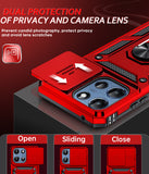 LeYi for Moto G-Power 2025 Case/Moto G-Power 2026 Case: with Slide Camera Cover and Screen Protector, Rugged Shockproof Cell Cover Magnetic Ring Stand Funda para Motorola G Power 2026/2025