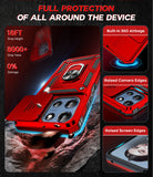 LeYi for Moto G-Power 2025 Case/Moto G-Power 2026 Case: with Slide Camera Cover and Screen Protector, Rugged Shockproof Cell Cover Magnetic Ring Stand Funda para Motorola G Power 2026/2025