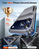 LeYi for iPhone 17 Pro Max Cases Clear Wallet Credit Card Holder Cover Women i Phone 17pro Promax Funda para iPhone17 Maxcase Military Grade Drop Proof Men Hard Estuche iohone 17promax