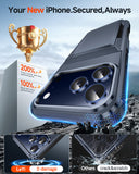 LeYi for iPhone 17 Pro Max Cases Clear Wallet Credit Card Holder Cover Women i Phone 17pro Promax Funda para iPhone17 Maxcase Military Grade Drop Proof Men Hard Estuche iohone 17promax